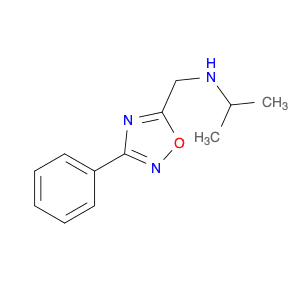 N-[(3-phenyl-1,2,4-oxadiazol-5-yl)methyl]-2-propanamine