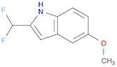 2-(Difluoromethyl)-5-methoxy-1H-indole