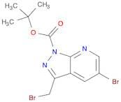 tert-Butyl 5-bromo-3-(bromomethyl)-1H-pyrazolo[3,4-b]pyridine-1-carboxylate