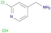 (2-Chloropyridin-4-yl);methanamine hydrochloride