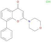 2-(morpholin-4-yl)-8-phenyl-4H-chromen-4-one hydrochloride