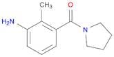 2-Methyl-3-(1-pyrrolidinylcarbonyl)aniline
