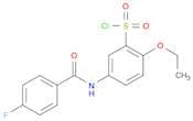 2-Ethoxy-5-(4-fluoro-benzoylamino)-benzenesulfonyl chloride