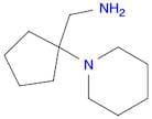 (1-Piperidin-1-ylcyclopentyl)methylamine