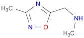 N-Methyl-1-(3-methyl-1,2,4-oxadiazol-5-yl)methanamine