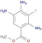 Benzoic acid, 2,4,5-triamino-3-fluoro-, methyl ester