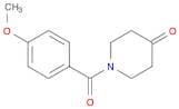 1-(4-Methoxybenzoyl)piperidin-4-one