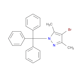 1H-Pyrazole, 4-bromo-3,5-dimethyl-1-(triphenylmethyl)-