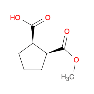 1,​2-​Cyclopentanedicarbox​ylic acid, 1-​methyl ester, (1R,​2S)​-​rel-