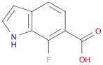 7-Fluoro-1H-indole-6-carboxylic acid