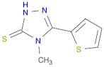 4-Methyl-5-thien-2-yl-4h-1,2,4-triazole-3-thiol