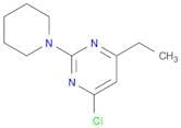 4-Chloro-6-ethyl-2-piperidin-1-ylpyrimidine