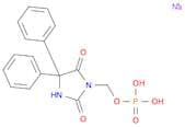 disodium (2,5-dioxo-4,4-diphenylimidazolidin-1-yl)methyl phosphate