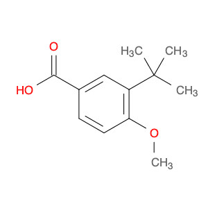 Benzoic acid, 3-(1,1-dimethylethyl)-4-methoxy-