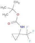 TERT-BUTYL [1-(TRIFLUOROMETHYL)CYCLOPROPYL]CARBAMATE
