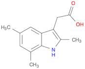 2-(2,5,7-Trimethyl-1H-indol-3-yl)acetic acid