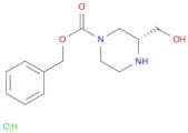 (R)-Benzyl 3-(hydroxymethyl)piperazine-1-carboxylate hydrochloride