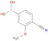 Boronic acid, (4-cyano-3-methoxyphenyl)- (9CI)
