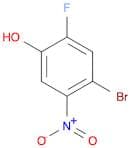 4-Bromo-2-fluoro-5-nitrophenol