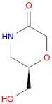 (r)-6-(hydroxymethyl)morpholin-3-one