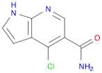 1H-​Pyrrolo[2,​3-​b]​pyridine-​5-​carboxamide, 4-​chloro-