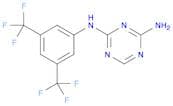 N2-(3,5-Bis(trifluoromethyl)phenyl)-1,3,5-triazine-2,4-diamine