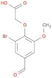 (2-bromo-4-formyl-6-methoxyphenoxy)acetic acid