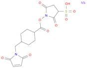 Sulfo-N-Succinimidyl 4-(Maleimidomethyl)cyclohexane-1-carboxylate, Sodium Salt