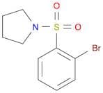 1-(2-Bromophenylsulfonyl)pyrrolidine