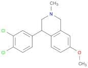 4-(3,4-Dichlorophenyl)-7-methoxy-2-methyl-1,2,3,4-tetrahydroisoquinoline