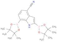 1H-Indole-4-carbonitrile,2,7-bis(4,4,5,5-tetramethyl-1,3,2-dioxaborolan-2-yl)-