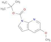 5-Methoxy-pyrrolo[2,3-b]pyridine-1-carboxylic acid tert-butyl ester