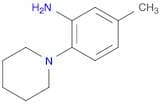 5-methyl-2-(1-piperidinyl)aniline