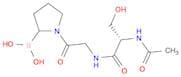 Boronic acid, B-[1-(N-acetyl-L-serylglycyl)-2-pyrrolidinyl]-