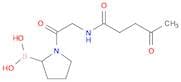 Boronic acid, B-[1-[2-[(1,4-dioxopentyl)amino]acetyl]-2-pyrrolidinyl]-