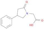 (2-oxo-4-phenylpyrrolidin-1-yl)acetic acid