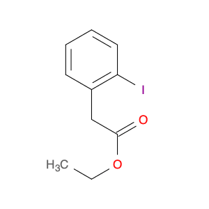 Benzeneacetic acid, 2-​iodo-​, ethyl ester