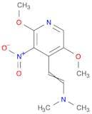 2,5-Dimethoxy-4-[2-(dimethylamino)ethenyl]-3-nitropyridine