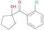 (2-Chlorophenyl)(1-hydroxycyclopentyl)methanone