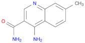 3-Quinolinecarboxamide, 4-amino-7-methyl-