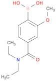 [4-(Diethylcarbamoyl)-2-methoxy]phenylboronic acid