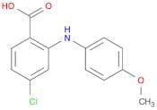 4-Chloro-2-((4-methoxyphenyl)amino)benzoic acid