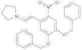 1-(4,5-Bis(benzyloxy)-2-nitrostyryl)pyrrolidine