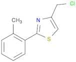 4-(Chloromethyl)-2-(2-methylphenyl)-1,3-thiazole