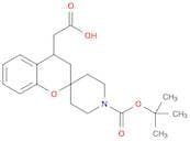2-(1'-tert-butoxycarbonylspiro[chromane-2,4'-piperidine]-4-yl)acetic acid