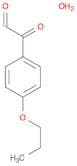 2-Oxo-2-(4-propoxyphenyl)acetaldehyde hydrate