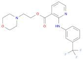 2-(morpholin-4-yl)ethyl 2-{[3-(trifluoromethyl)phenyl]amino}pyridine-3-carboxylate