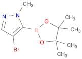 4-Bromo-1-methyl-5-(4,4,5,5-tetramethyl-1,3,2-dioxaborolan-2-yl)-1H-pyrazole