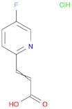 3-(5-Fluoropyridin-2-yl)acrylic acid hydrochloride