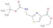 Ethyl 2-(((tert-butoxycarbonyl)amino)methyl)thiazole-4-carboxylate